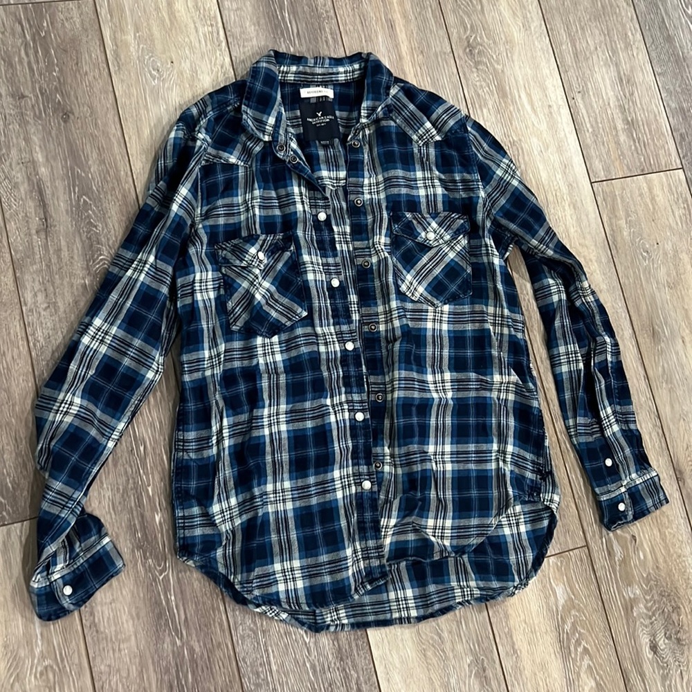 American Eagle Button Down - image 1